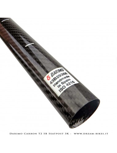 Darimo Carbon T2 SB Reggisella Arretrato Ultraleggero -25 mm