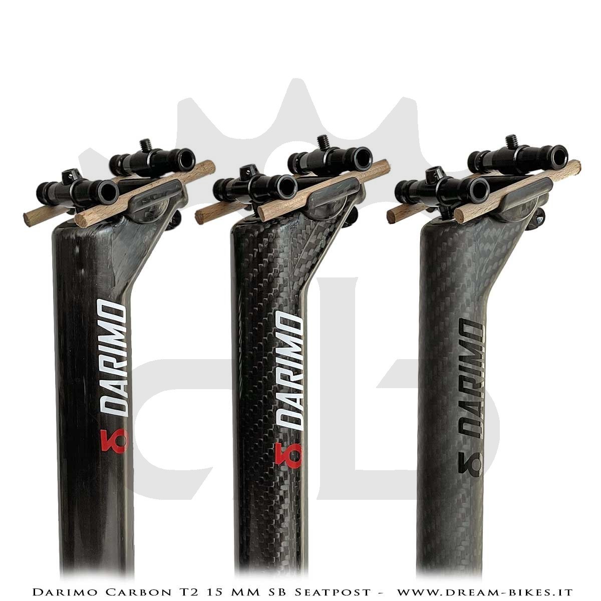 Darimo Carbon T2 SB Ultralight Seatpost With 15 mm Offset