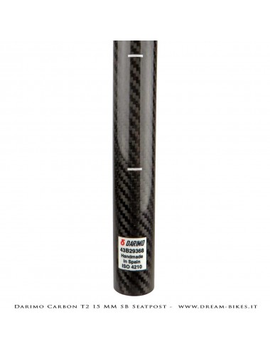 Darimo Carbon T2 SB Reggisella Arretrato Ultraleggero -15 mm